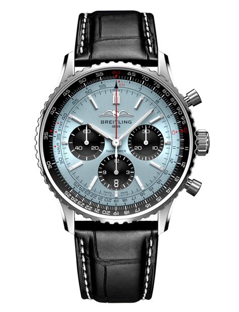 ab0138241c1p1 Ice Blue Breitling Navitimer B01 Chronograph 43 